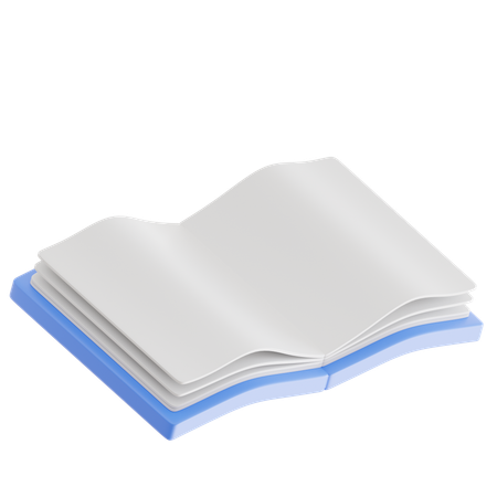 Open Book  3D Icon