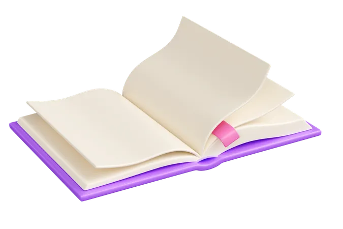 Open Book  3D Icon