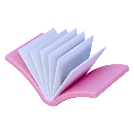 Open Book  3D Icon