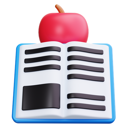 Open book  3D Icon