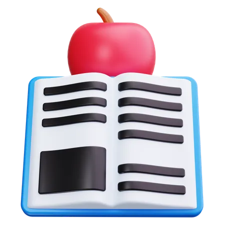 Open book  3D Icon