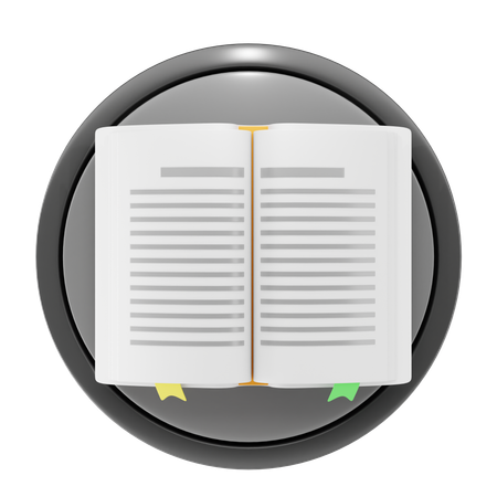 Open Book  3D Icon