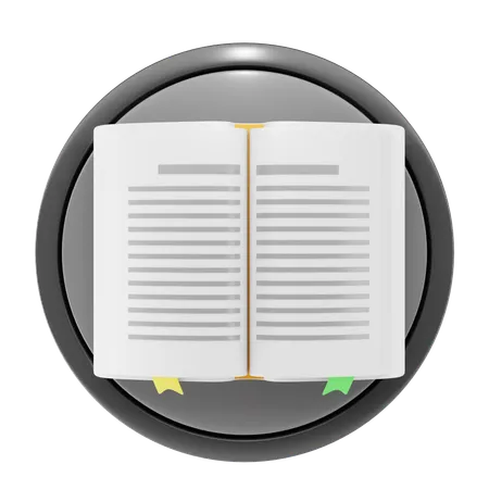 Open Book  3D Icon