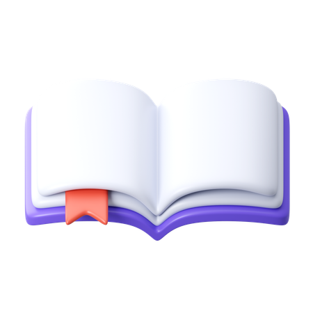 Open Book  3D Icon