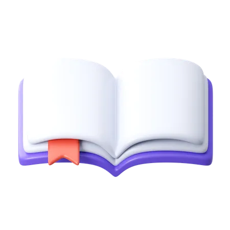 Open Book  3D Icon