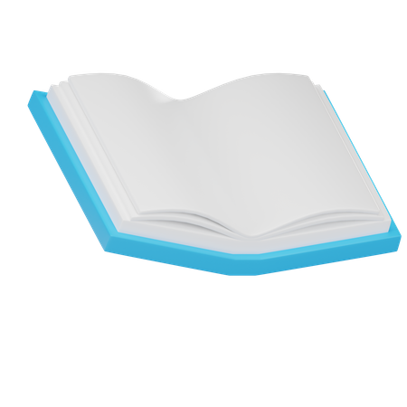 Open Book  3D Icon