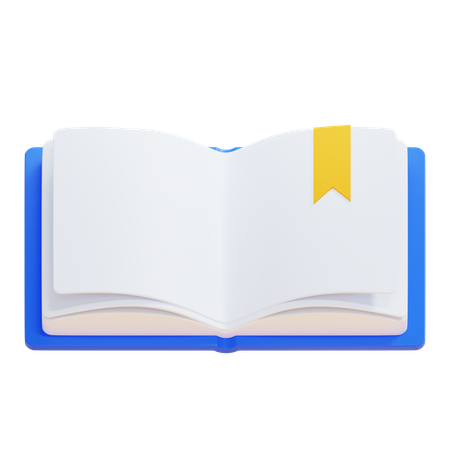 OPEN BOOK  3D Icon