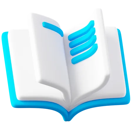 Open Book  3D Icon