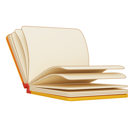 Open Book  3D Icon