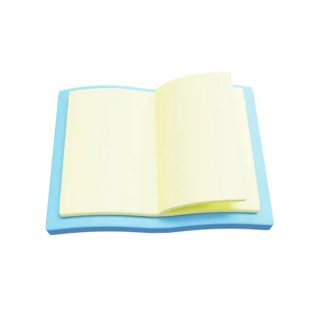 Open Book  3D Icon