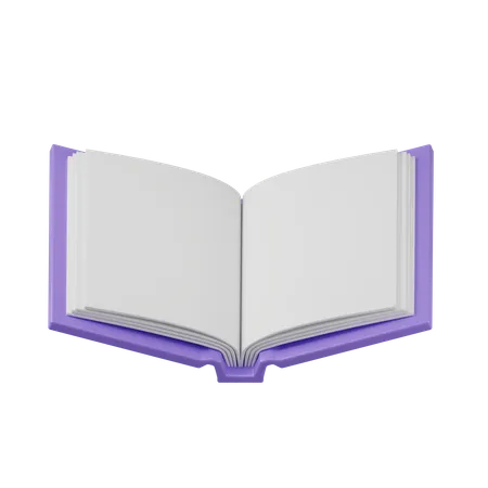 Open Book  3D Icon