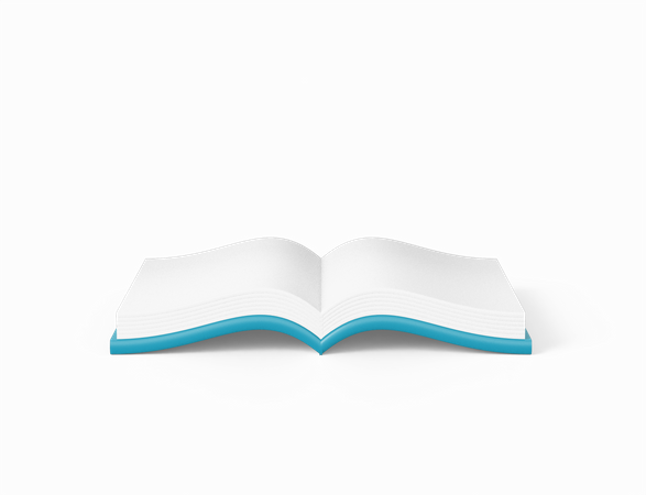 Open Book  3D Icon