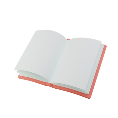 Open Book  3D Icon