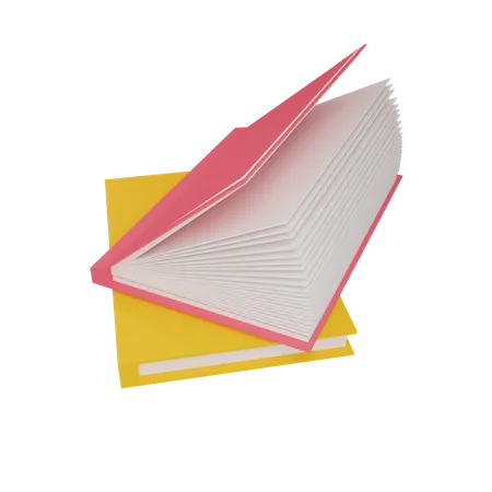 Open Book  3D Icon