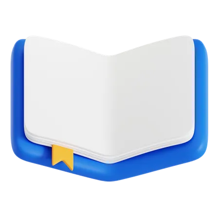 Open Book  3D Icon