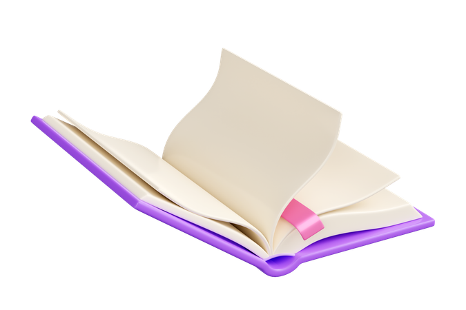 Open Book  3D Icon