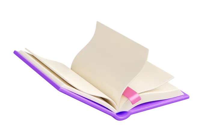 Open Book  3D Icon