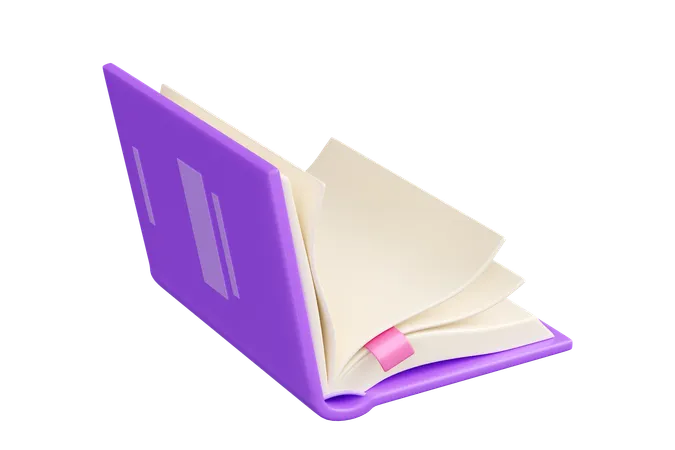 Open Book  3D Icon