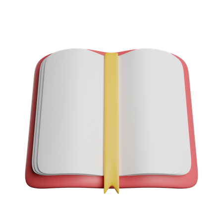 Open Book  3D Icon