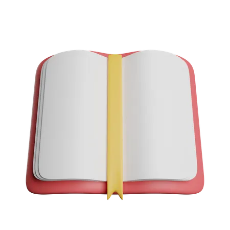 Open Book  3D Icon