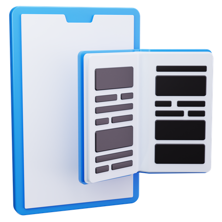 Open Book  3D Icon