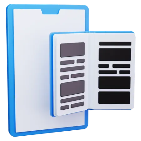 Open Book  3D Icon