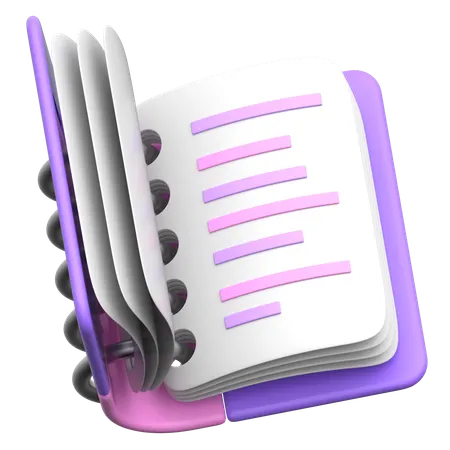 Open Book  3D Icon