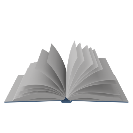 Open Book  3D Icon