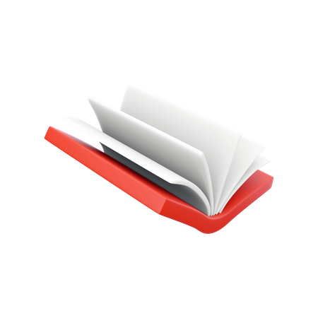 Open Book  3D Icon