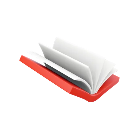 Open Book  3D Icon