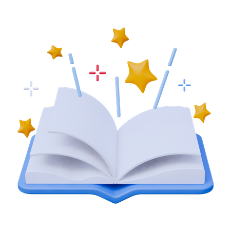 Open Book  3D Icon