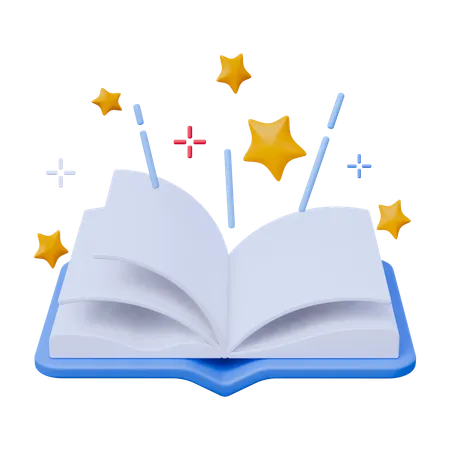 Open Book  3D Icon