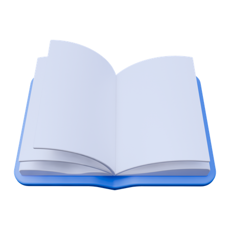 Open Book  3D Icon