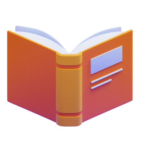 Open Book  3D Icon