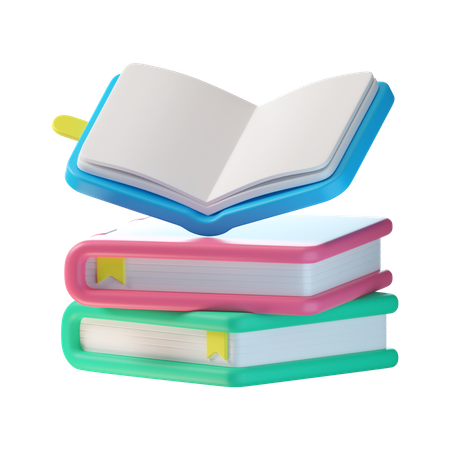 Open Book  3D Icon