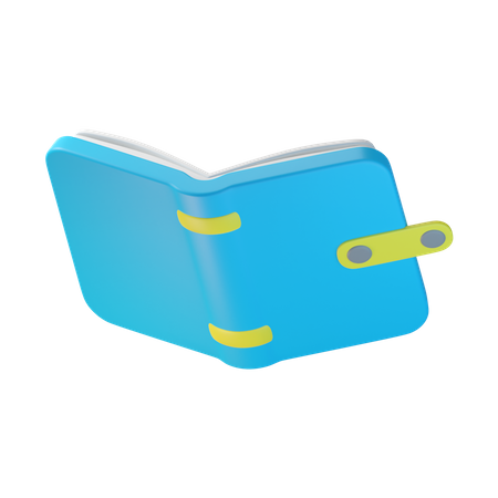 Open Book  3D Icon