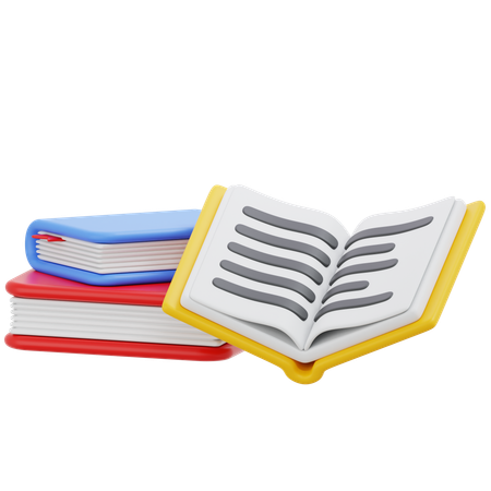 Open Book  3D Icon