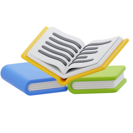 Open Book  3D Icon