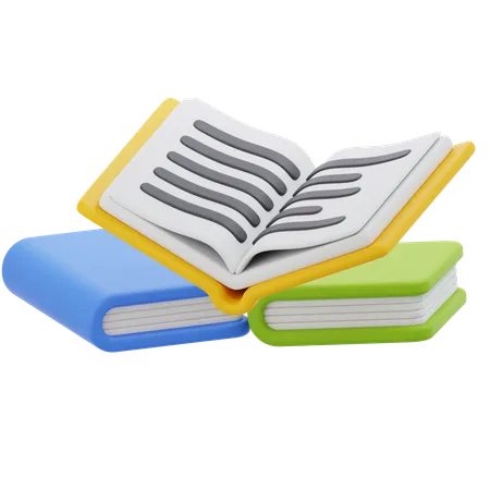 Open Book  3D Icon