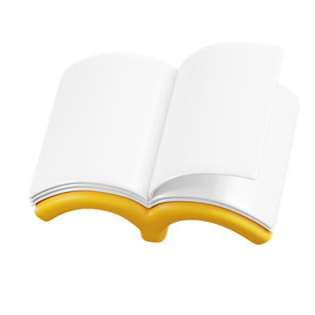 Open Book  3D Icon