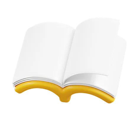 Open Book  3D Icon