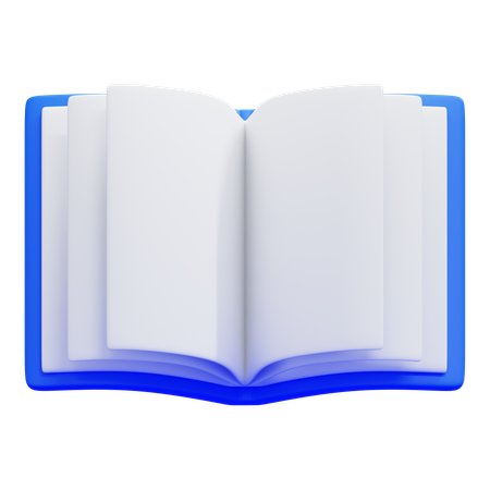 Open Book  3D Icon