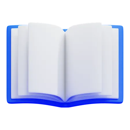 Open Book  3D Icon