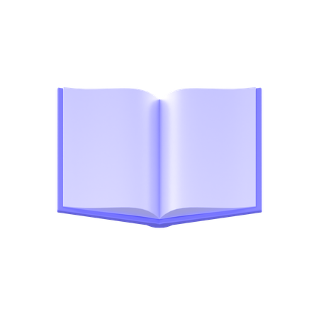 Open Book  3D Icon