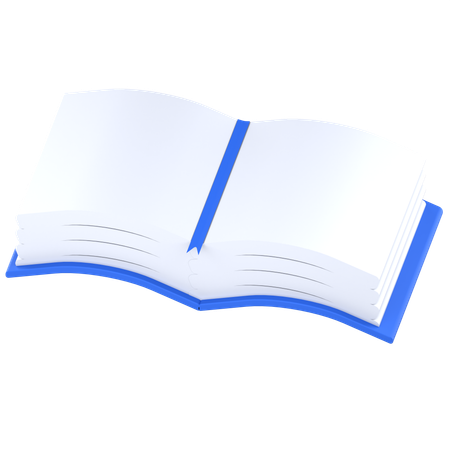 Open Book  3D Icon