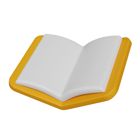 Open Book  3D Icon