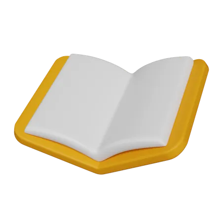 Open Book  3D Icon