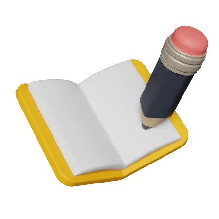 Open Book  3D Icon