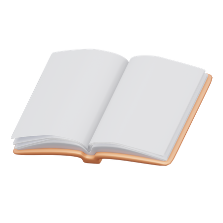 Open Book  3D Icon