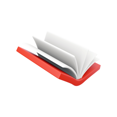 Open Book  3D Icon
